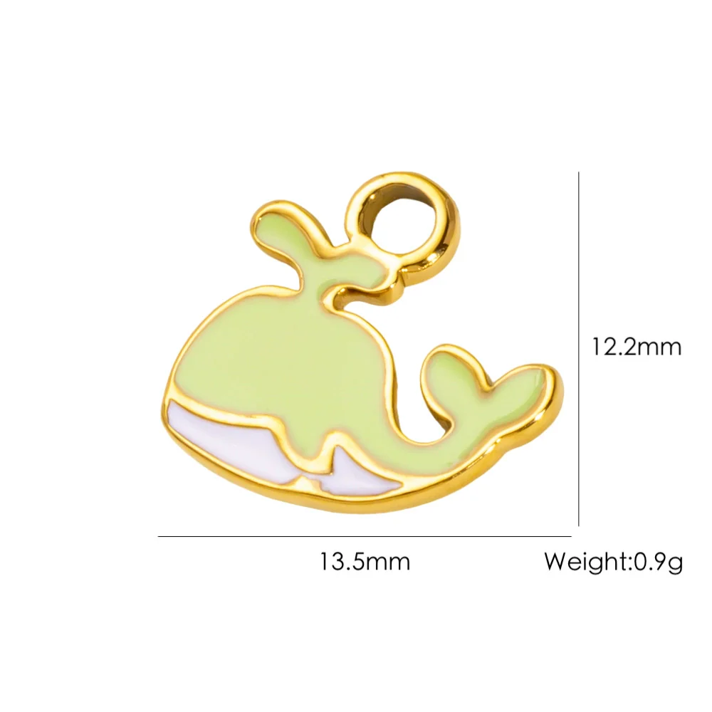 Wholesale Beach Wind Pendant Accessories Animal Style Starfish Shell 304 Stainless Steel Electroplated - Image 32