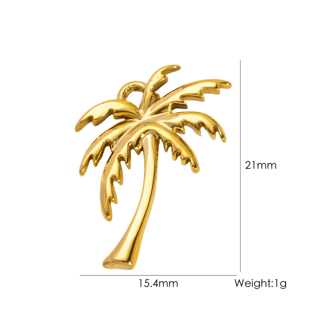 Wholesale Beach Wind Pendant Accessories Animal Style Starfish Shell 304 Stainless Steel Electroplated - Image 40