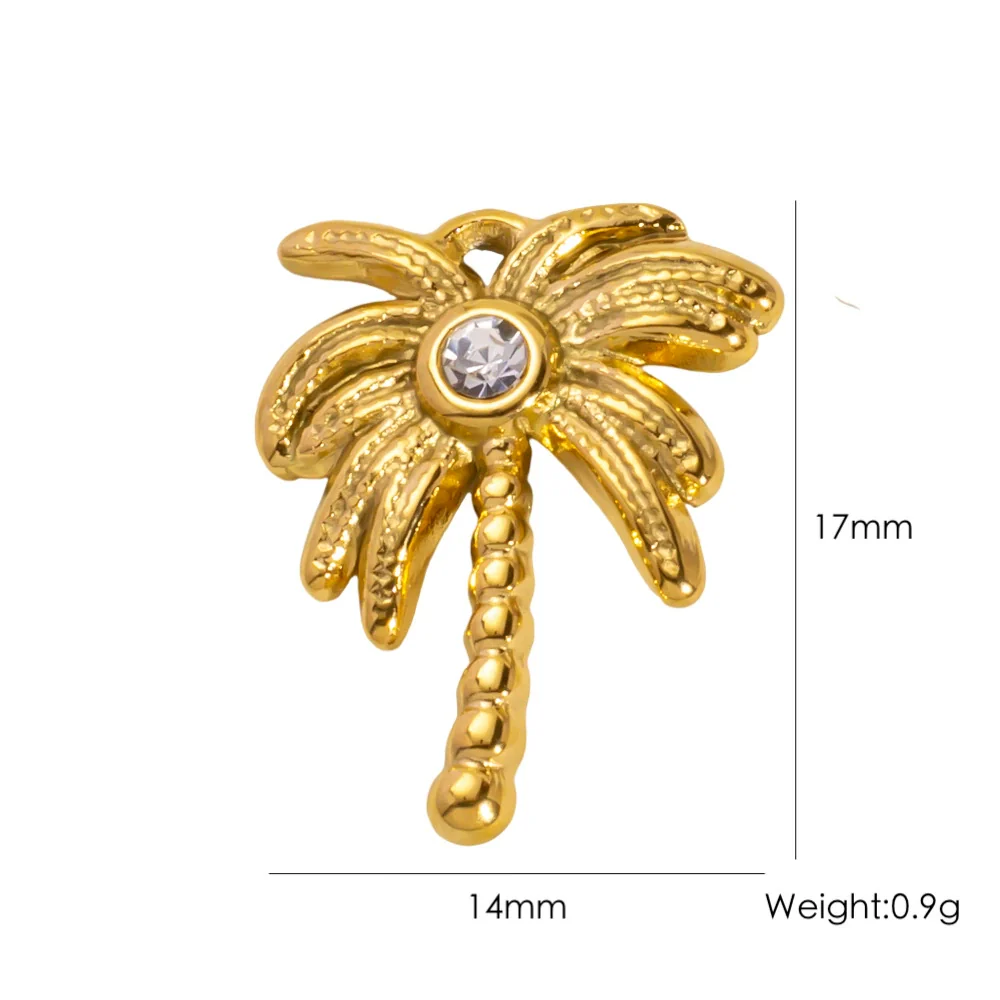 Wholesale Beach Wind Pendant Accessories Animal Style Starfish Shell 304 Stainless Steel Electroplated - Image 41
