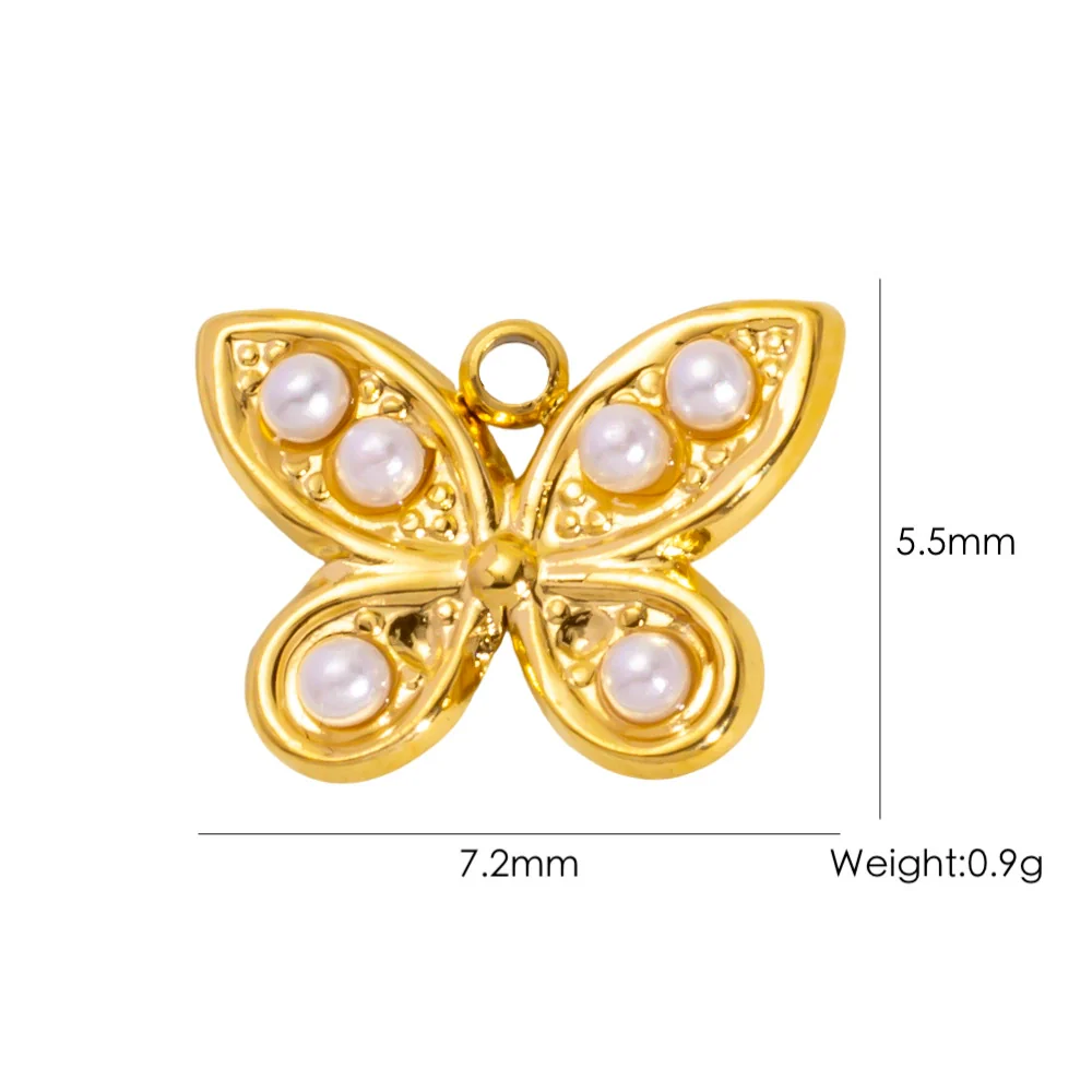 Wholesale Beach Wind Pendant Accessories Animal Style Starfish Shell 304 Stainless Steel Electroplated - Image 51