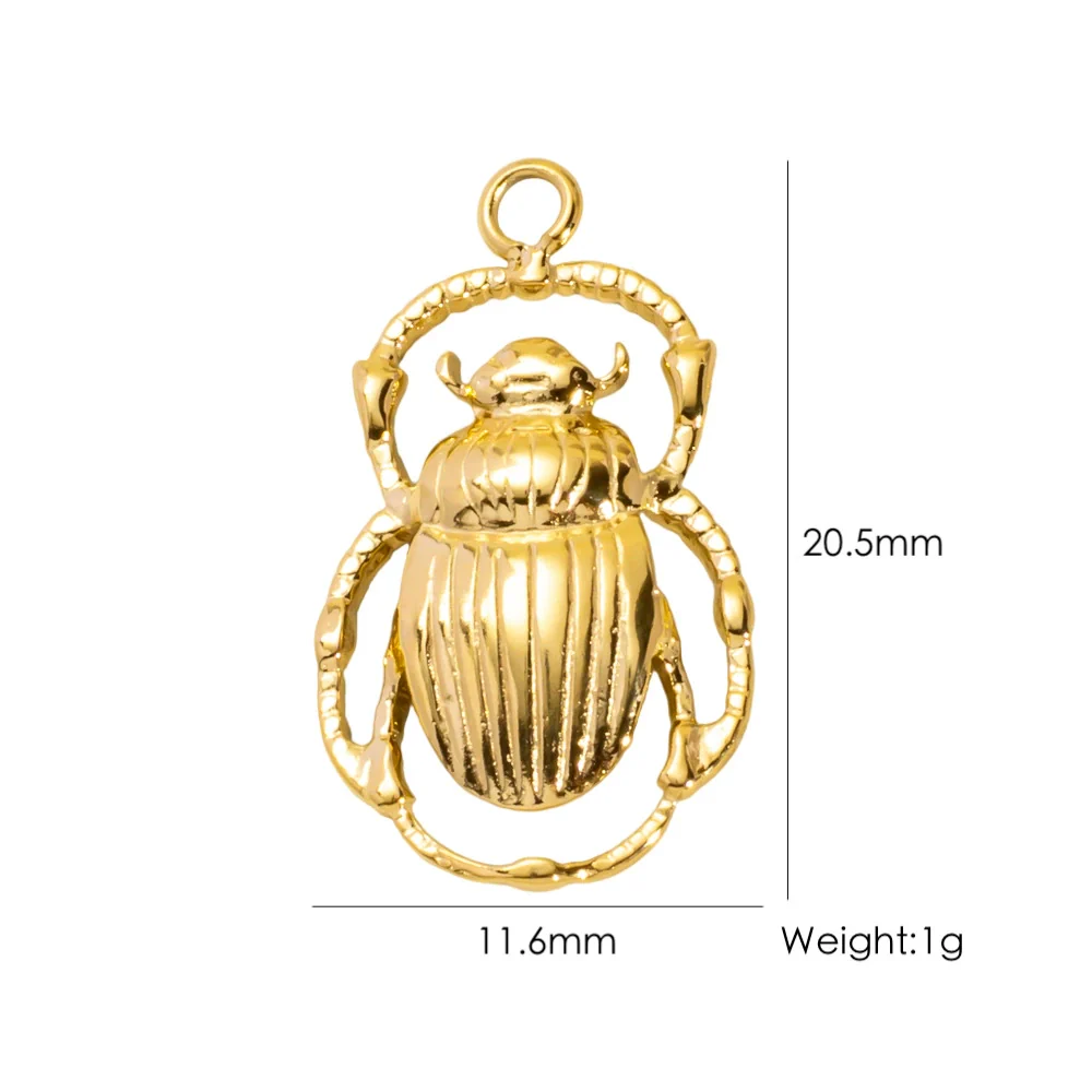 Wholesale Beach Wind Pendant Accessories Animal Style Starfish Shell 304 Stainless Steel Electroplated - Image 54