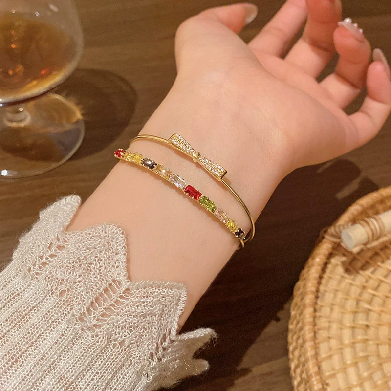 Wholesale Beaded Pearl Cat's Eye Bracelet For Women Copper Alloy With Flower Bow Star Pattern Electroplating - Image 58