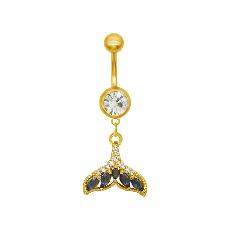 Wholesale Belly Button Ring Zinc Alloy Heart Shape Cute Owl And Sunflower Style - Image 5