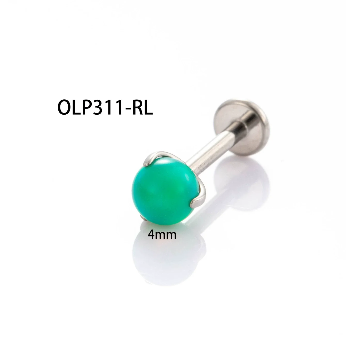 Wholesale Body Jewelry Titanium Alloy Stainless Steel Geometric Aobao Design Lip Nail Rod Cochlear Ear Nail Cartilage Puncture Ear Bone Nail - Image 3