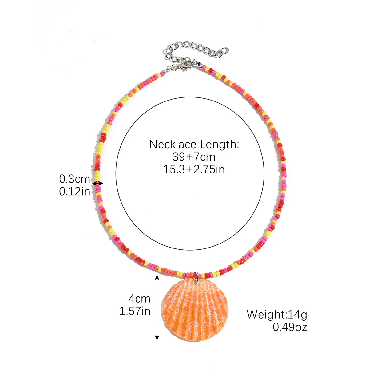 Wholesale Bohemian Shell Beaded Necklace With Star And Geometric Patterns Handmade - Image 12