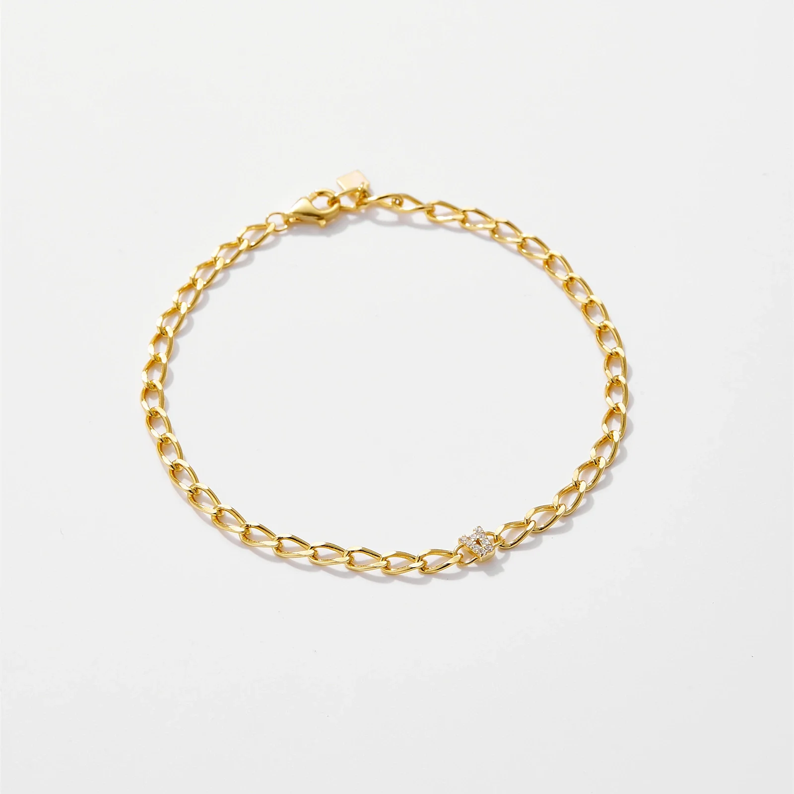 Wholesale Bracelet 925 Sterling Silver Geometric Light Luxury Electroplated - Image 3