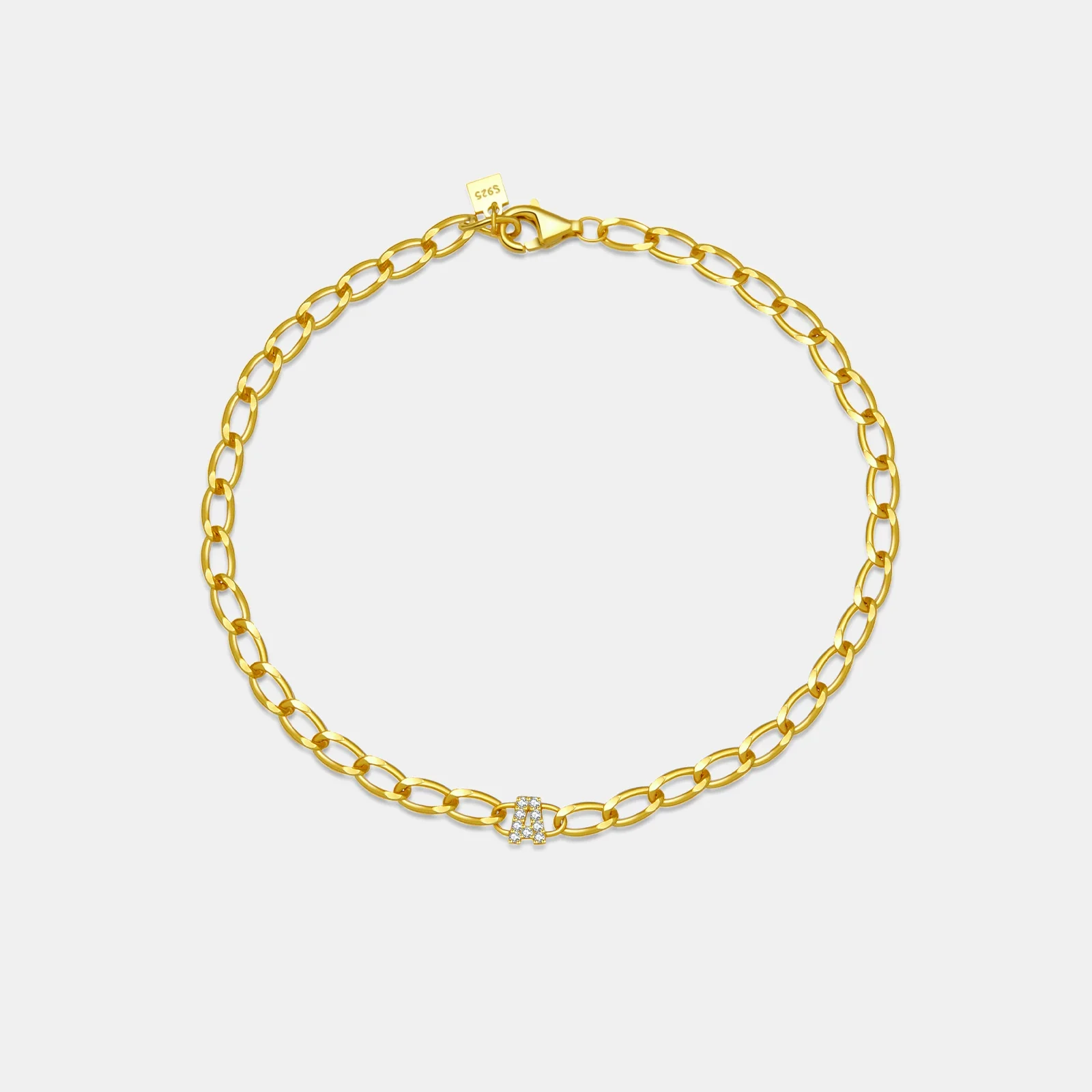 Wholesale Bracelet 925 Sterling Silver Geometric Light Luxury Electroplated - Image 7