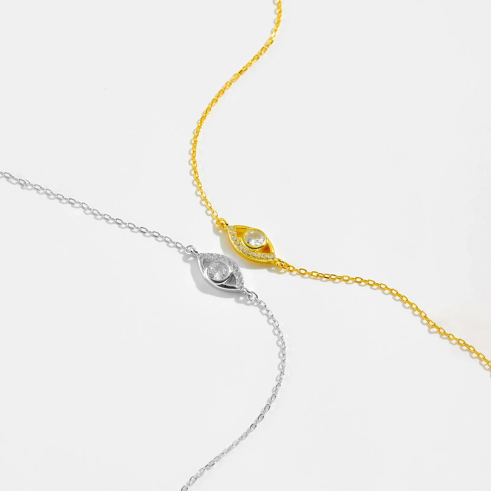 Wholesale Bracelet 925 Sterling Silver Sweet Style Horse Eye Star Design Platinum 18K Gold Electroplated For Women - Image 3