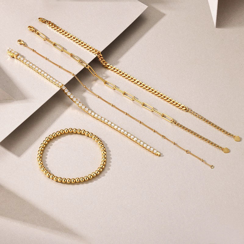 Wholesale Bracelet S925 Silver Geometric Moissanite Inlay Fashion Style - Image 2