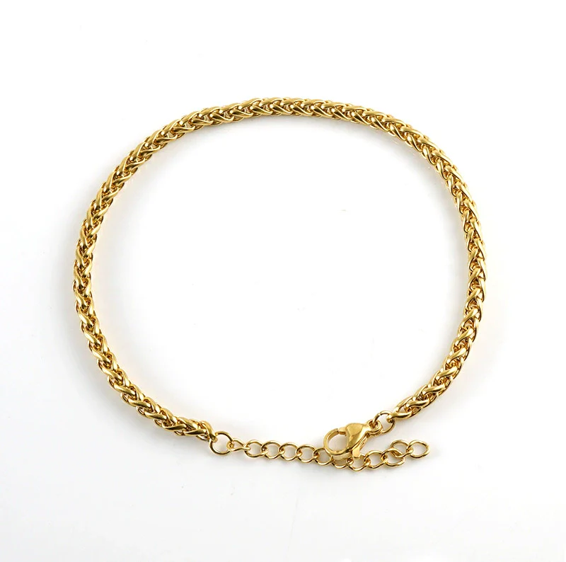 Wholesale Bracelet 316L Stainless Steel Geometric Electroplating Unisex Hiphop Trendy High Street - Image 6