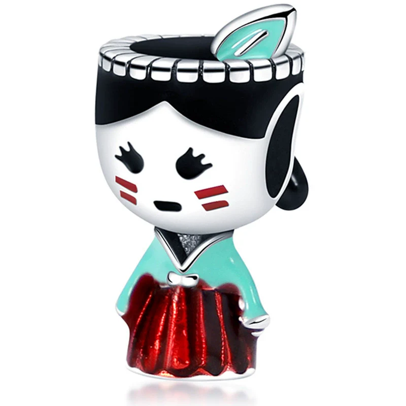 Wholesale Classic Cartoon Oil Dripping Luxury Beaded Pendant Necklace And Bracelet Jewelry Made Of Metal With Totem Pattern And Electroplating Design - Image 28