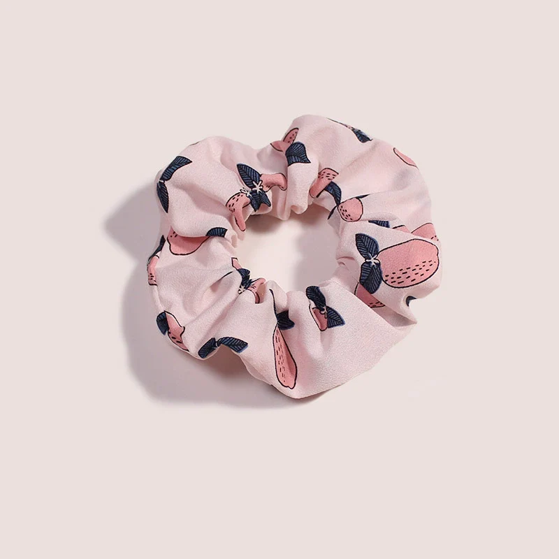 Wholesale Cloth Handmade Fresh Fruit Large Intestine Fat Sausage Hair Band Hair Rope Hair Accessories - Image 10
