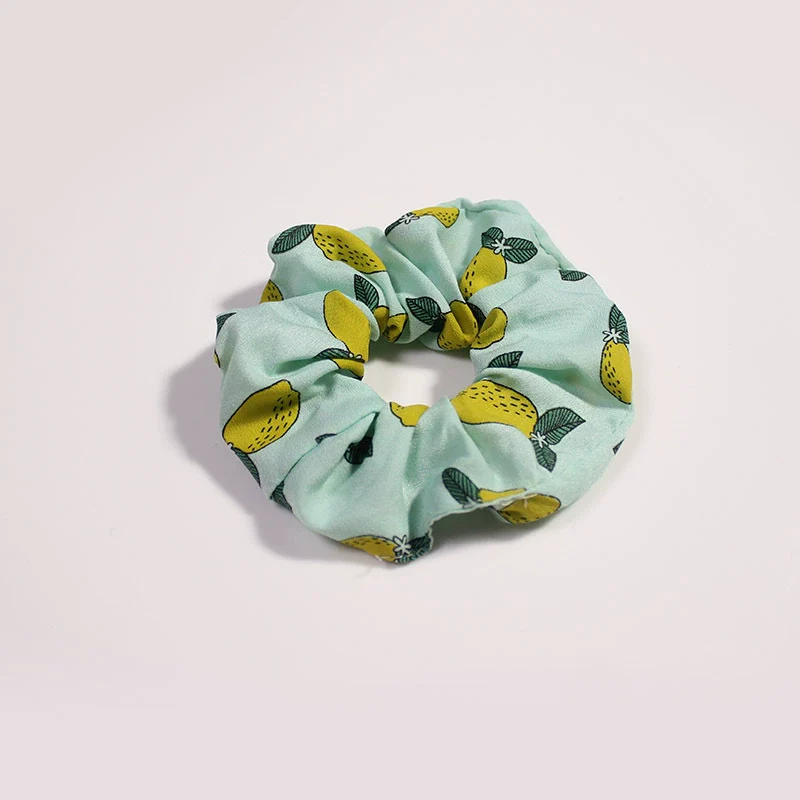 Wholesale Cloth Handmade Fresh Fruit Large Intestine Fat Sausage Hair Band Hair Rope Hair Accessories - Image 6
