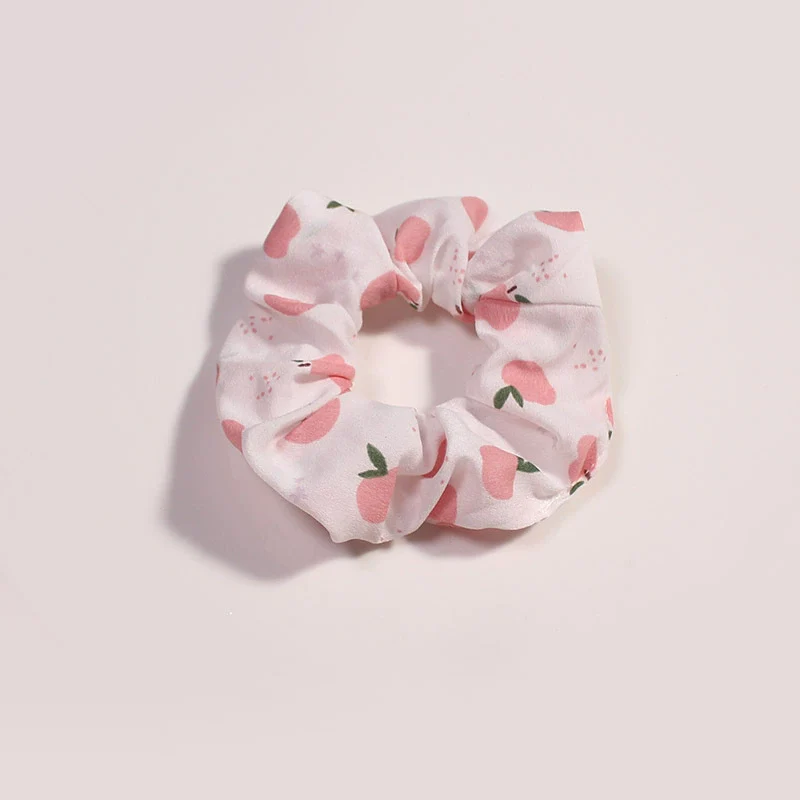Wholesale Cloth Handmade Fresh Fruit Large Intestine Fat Sausage Hair Band Hair Rope Hair Accessories - Image 7