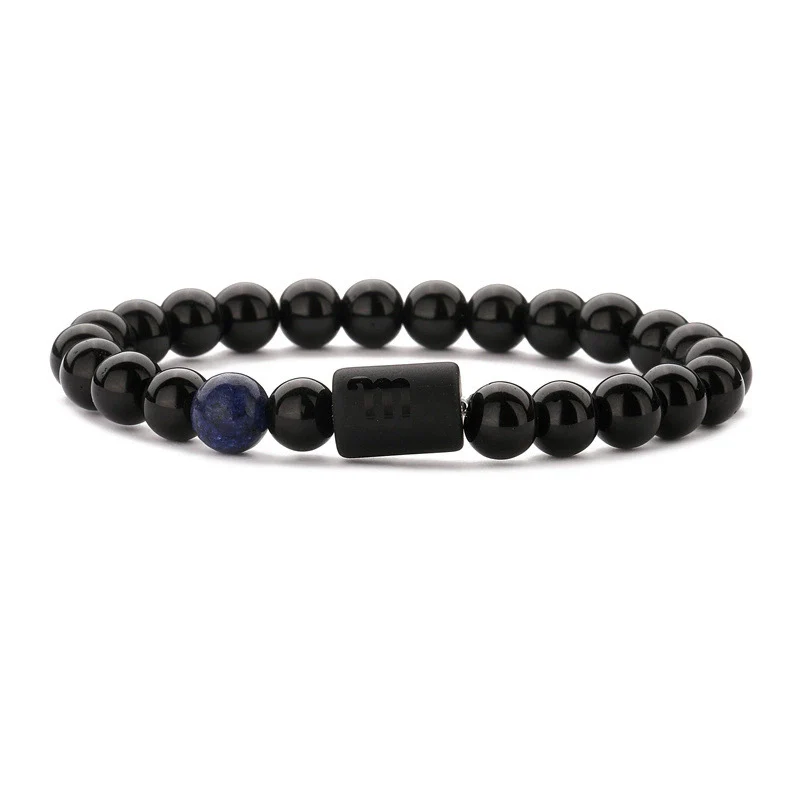 Wholesale Constellation Agate Elastic Handmade Bracelet - Image 27