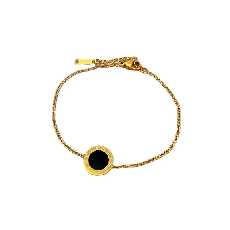 Wholesale Constellation Gold Inlaid Titanium Steel Bracelet For Women And Unisex - Image 5