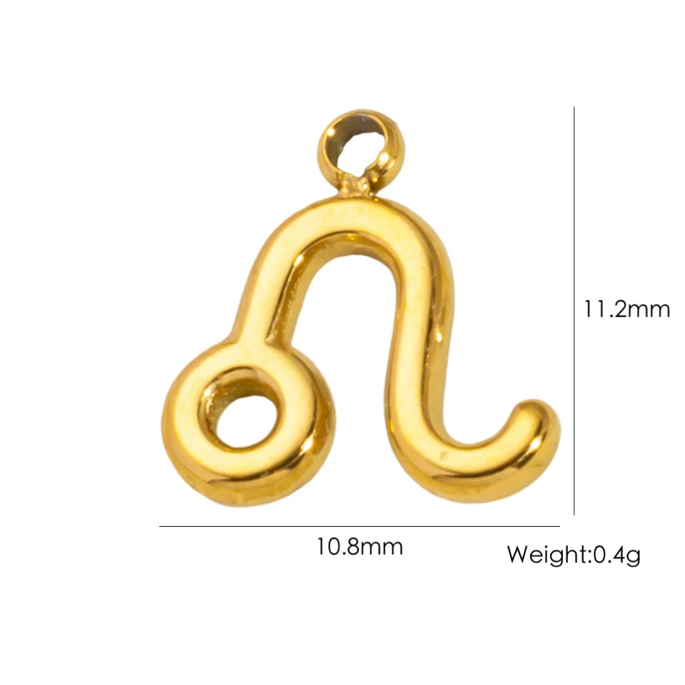 Wholesale Constellation Stainless Steel Pendant Necklace Earrings Furnace Electroplated - Image 12