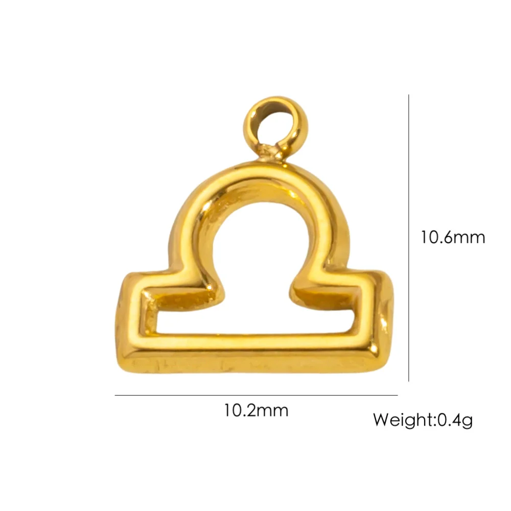 Wholesale Constellation Stainless Steel Pendant Necklace Earrings Furnace Electroplated - Image 14