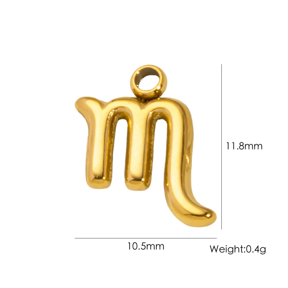 Wholesale Constellation Stainless Steel Pendant Necklace Earrings Furnace Electroplated - Image 15