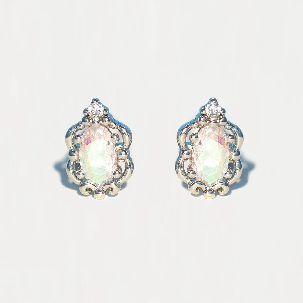 Wholesale Copper Cartoon Characters Zircon Inlaid Fantasy Fairy Tale Character Earrings Set Jewelry - Image 8