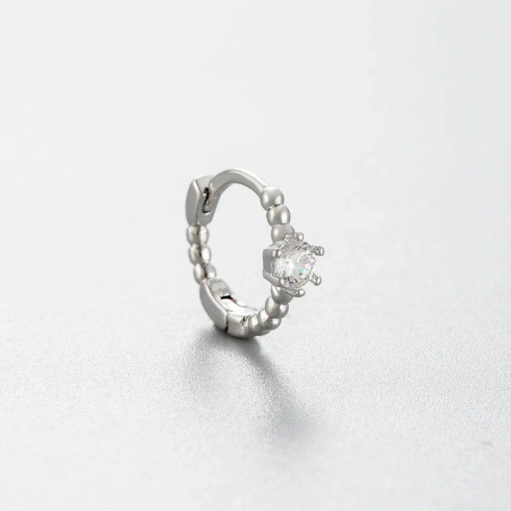 Wholesale Copper Earrings With Inlaid Zircon And Cute Girl Bow Ear Buckle Lovely Style - Image 11