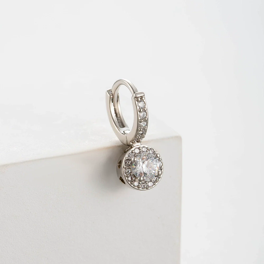 Wholesale Copper Earrings With Inlaid Zircon And Cute Girl Bow Ear Buckle Lovely Style - Image 8