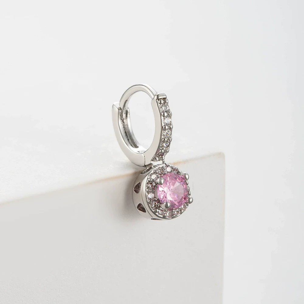 Wholesale Copper Earrings With Inlaid Zircon And Cute Girl Bow Ear Buckle Lovely Style - Image 9
