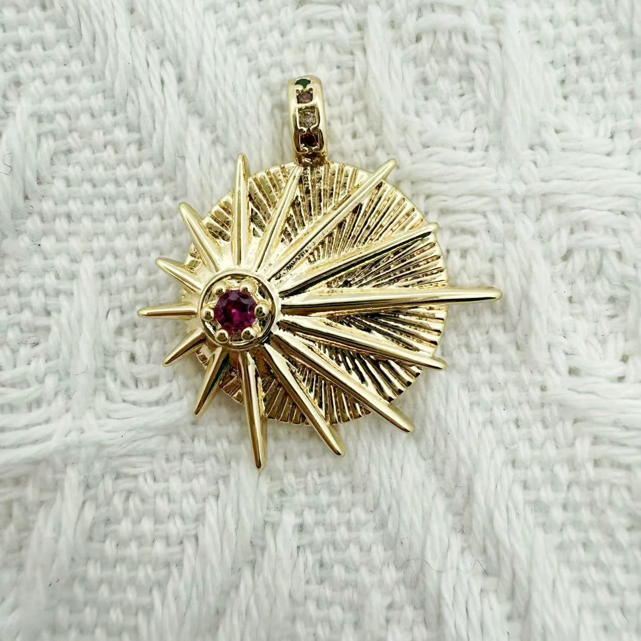 Wholesale Copper Electroplated Inlaid Zircon Pendant Accessories For Women Necklace Bracelet - Image 13