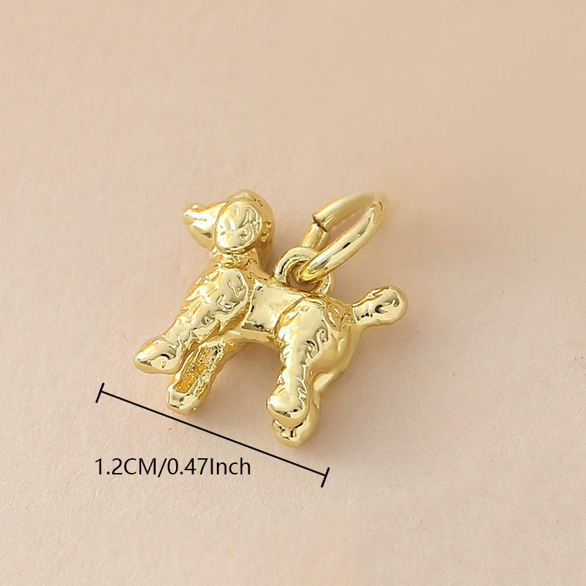 Wholesale Copper Electroplated Sausage Dog Beetle Butterfly Little Angel Cross Pendant Bracelet Necklace Accessories - Image 13