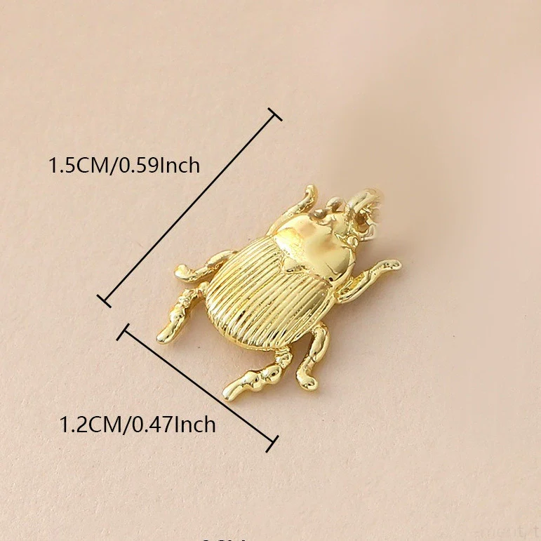 Wholesale Copper Electroplated Sausage Dog Beetle Butterfly Little Angel Cross Pendant Bracelet Necklace Accessories - Image 19