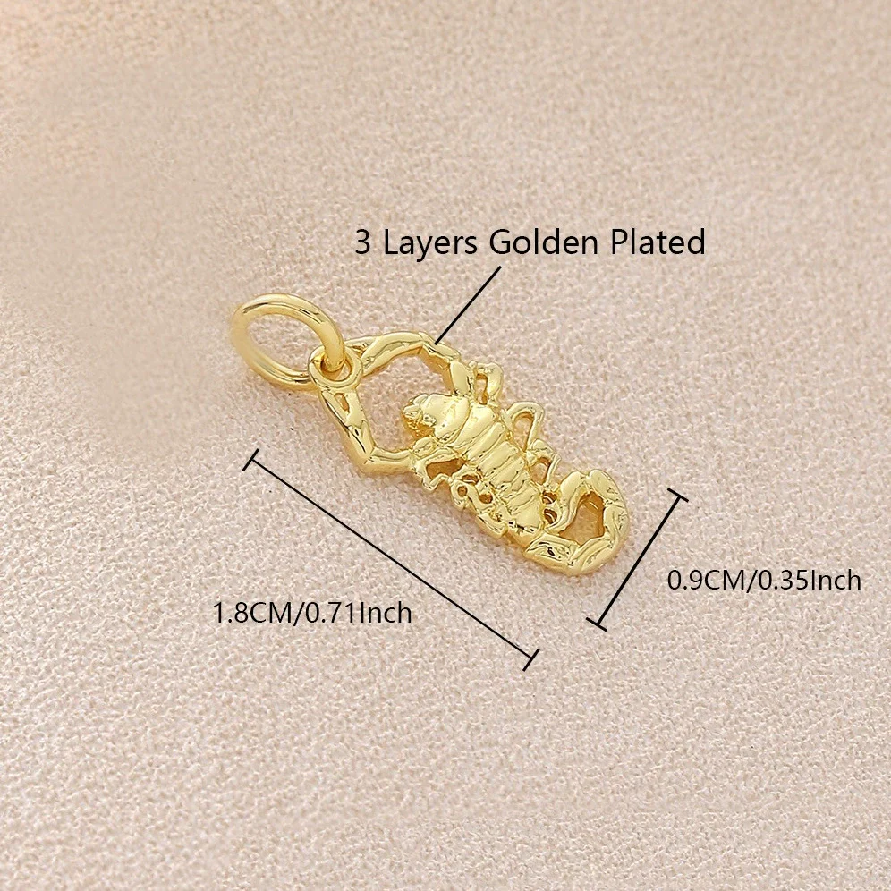 Wholesale Copper Electroplated Sausage Dog Beetle Butterfly Little Angel Cross Pendant Bracelet Necklace Accessories - Image 6