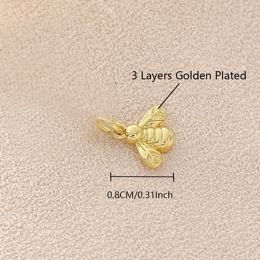 Wholesale Copper Electroplated Sausage Dog Beetle Butterfly Little Angel Cross Pendant Bracelet Necklace Accessories - Image 8