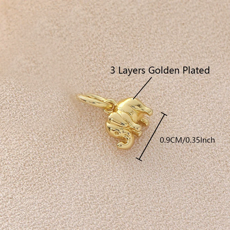 Wholesale Copper Electroplated Sausage Dog Beetle Butterfly Little Angel Cross Pendant Bracelet Necklace Accessories - Image 9