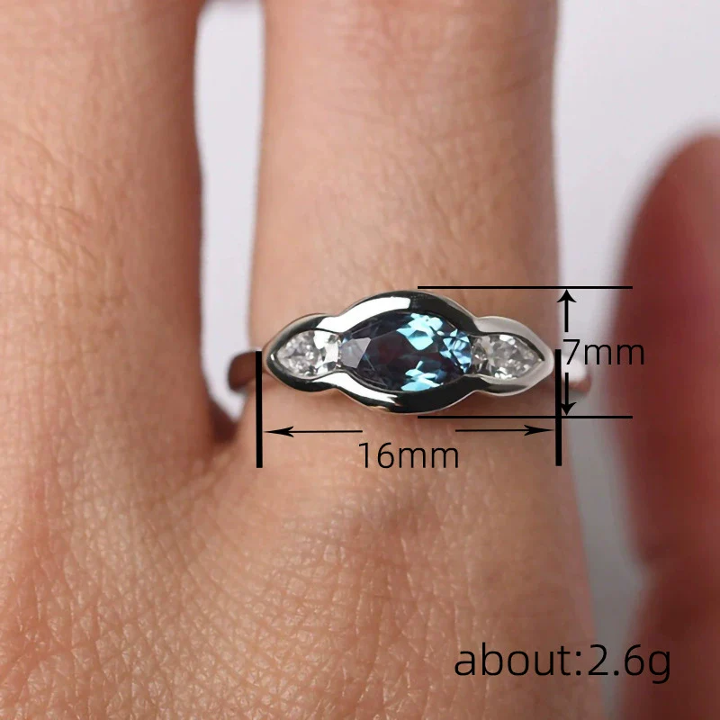 Wholesale Copper Geometric Ring For Women With Zirconia Design - Image 4