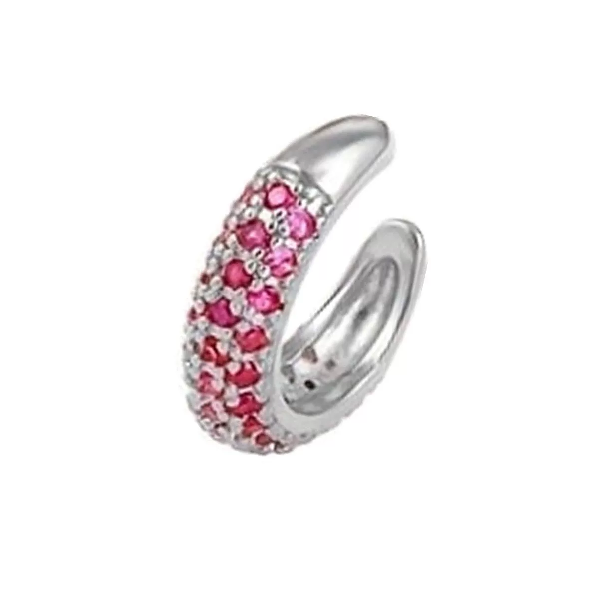 Wholesale Copper Goldplated Micropaved Colored Diamond Inlaid Zircon Ushape Nonpiercing Women's Ear Clips Jewelry - Image 11