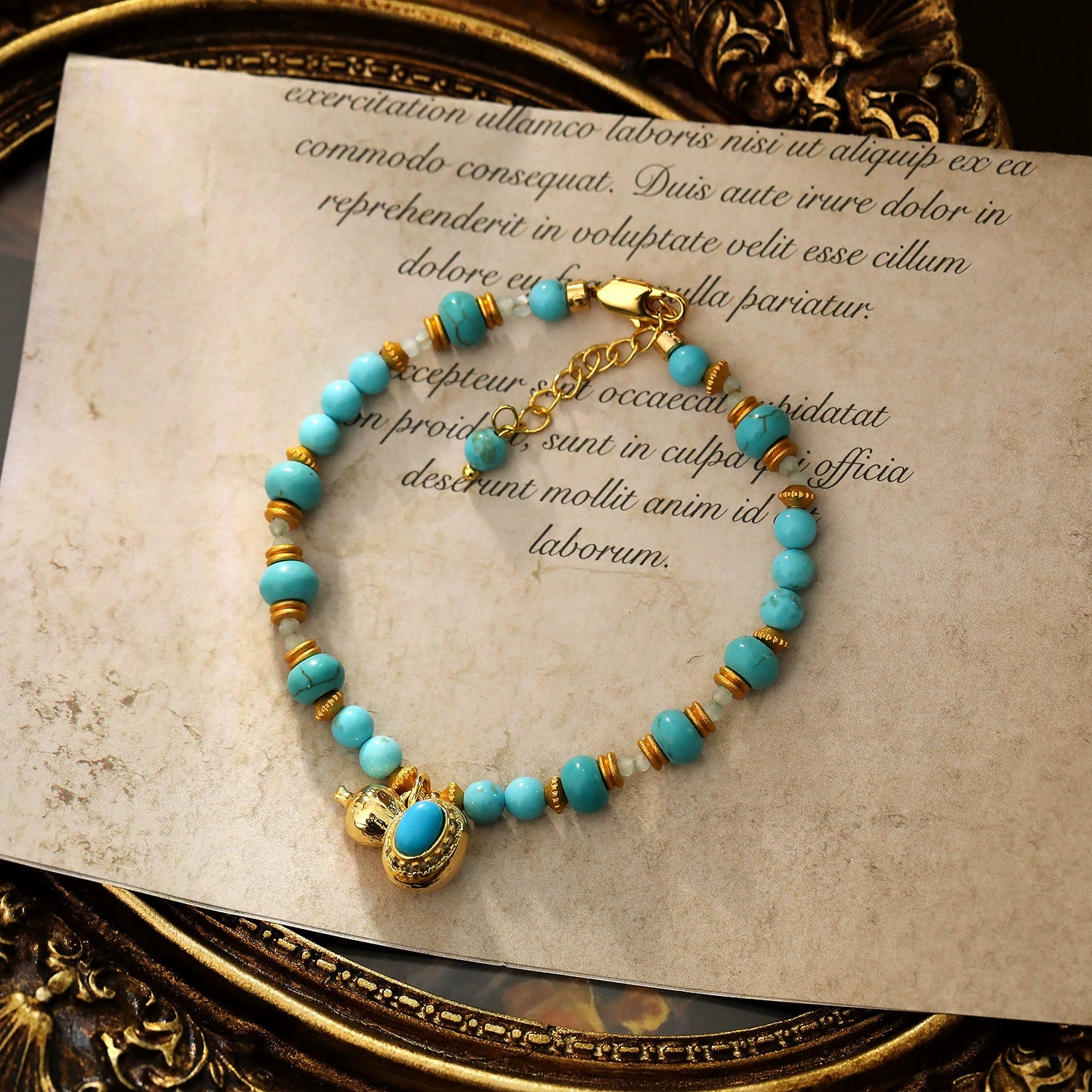 Wholesale Copper Handmade Geometric Beaded Bracelet For Women Electroplated - Image 6