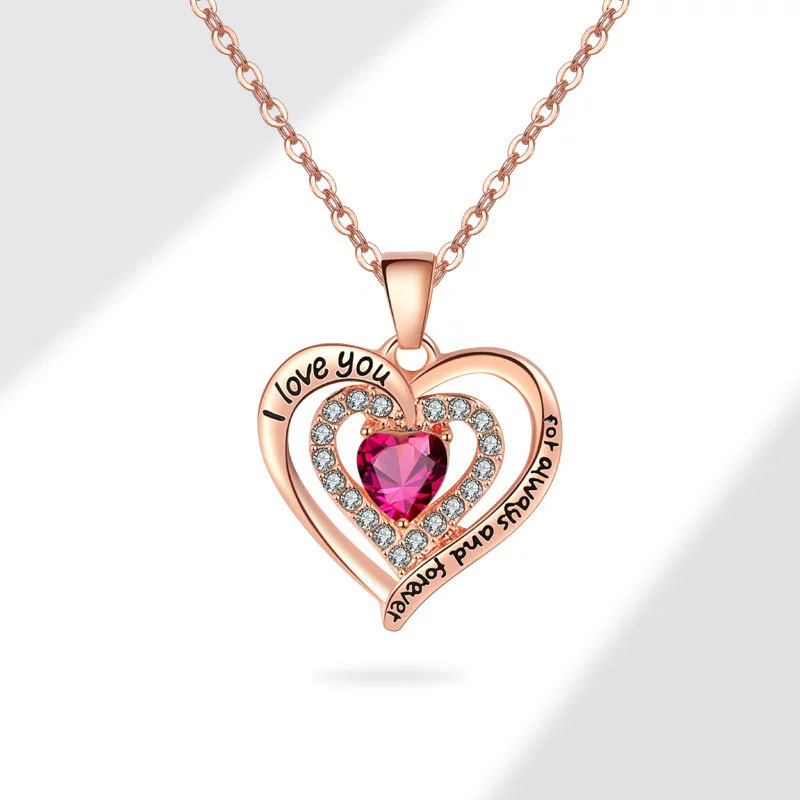 Wholesale Copper Heart Geometric Electroplating Snake Bone Chain Necklace For Women - Image 11