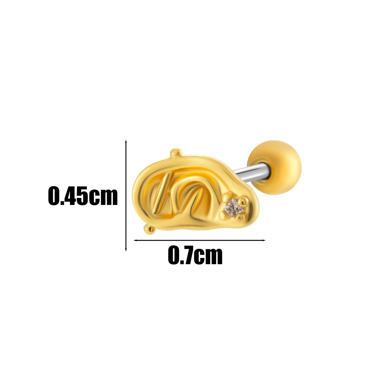 Wholesale Copper Jewelry Fashion Allmatch Moon Bow Style With Flower Pattern For Women - Image 12