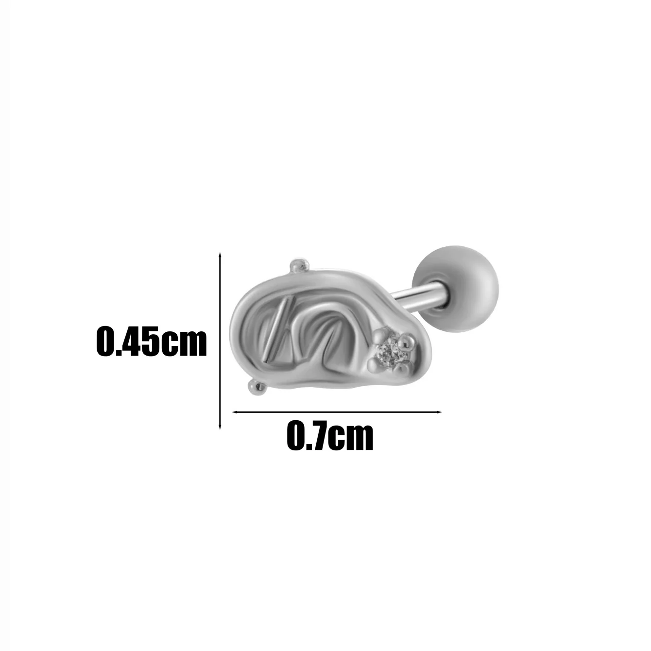 Wholesale Copper Jewelry Fashion Allmatch Moon Bow Style With Flower Pattern For Women - Image 13