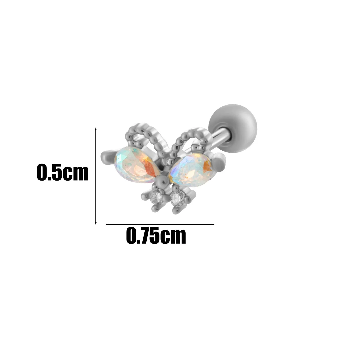 Wholesale Copper Jewelry Fashion Allmatch Moon Bow Style With Flower Pattern For Women - Image 17