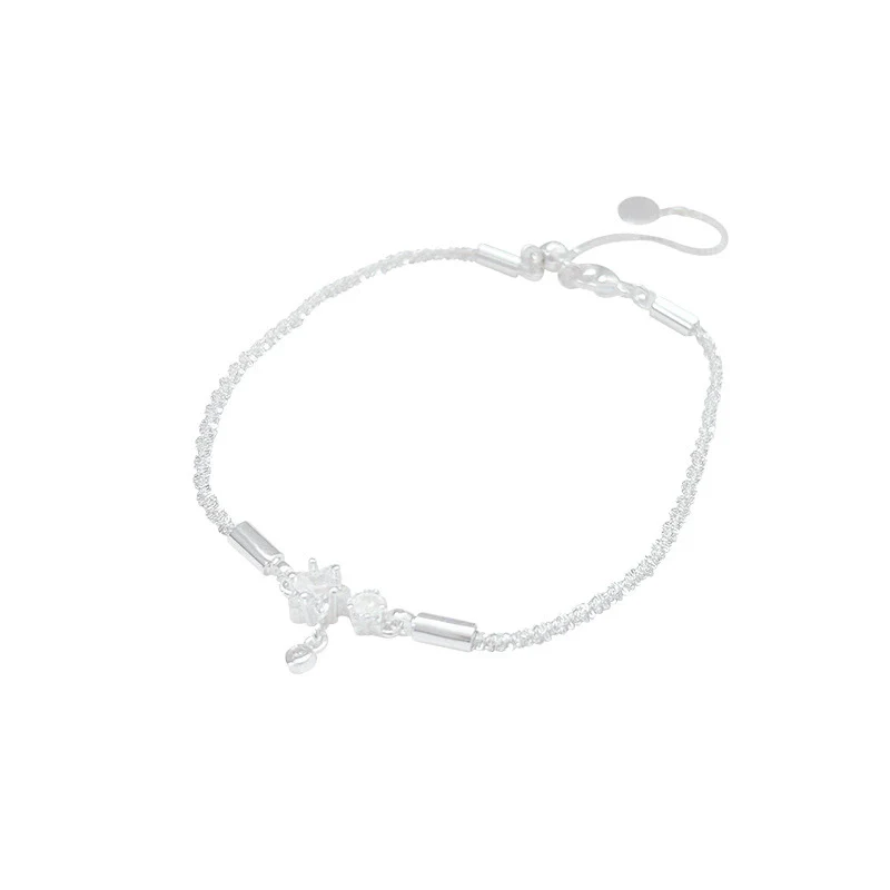 Wholesale Copper Star Electroplating Women's Light Luxury Minimalist Bracelet - Image 5