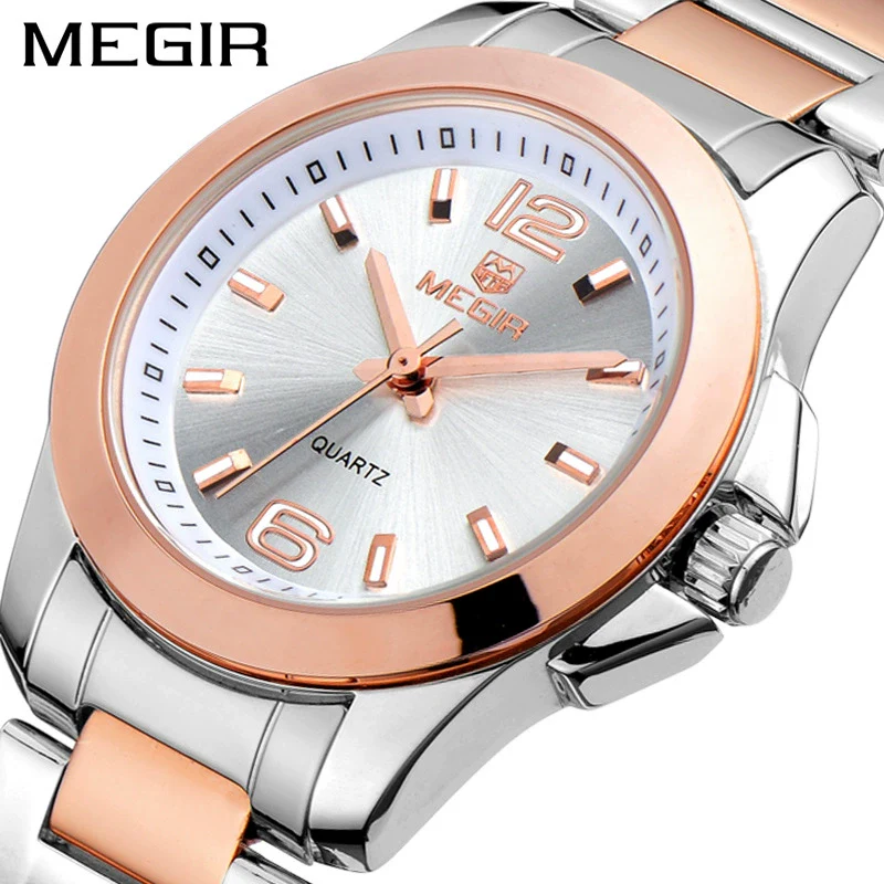 Wholesale Couple Quartz Watches Alloy Case Coated Glass Mirror Belt And Metal Strap Hollow Band Round Dial Leisure Style