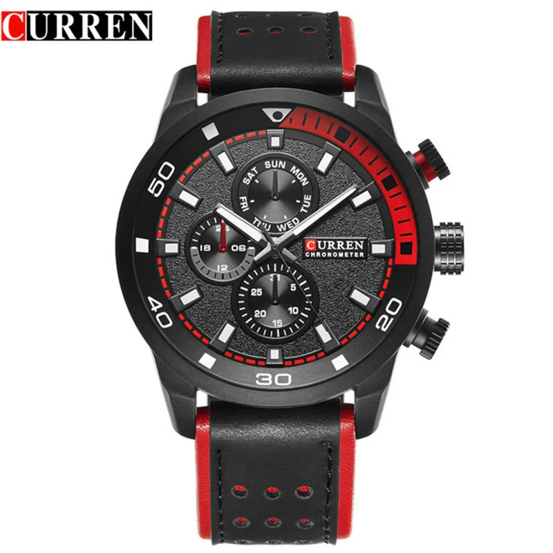 Wholesale Couple Watch Alloy Case Stainless Steel Clasp Genuine Leather Strap Round Dial Leisure Style - Image 5