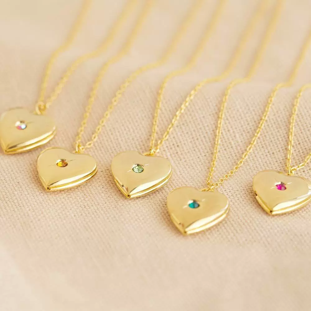 Wholesale Diamond Design Geometric Heartshaped Copper And Titanium Steel Necklace For Women