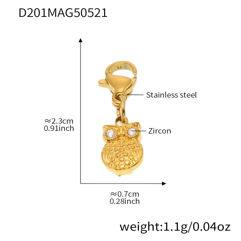 Wholesale Diy Ferris Wheel Zircon Oil Drop Geometric Stainless Steel Electroplated Bracelet And Anklet Set For Women - Image 29