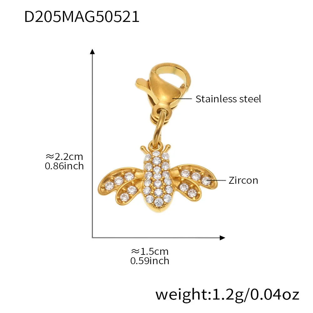 Wholesale Diy Ferris Wheel Zircon Oil Drop Geometric Stainless Steel Electroplated Bracelet And Anklet Set For Women - Image 33