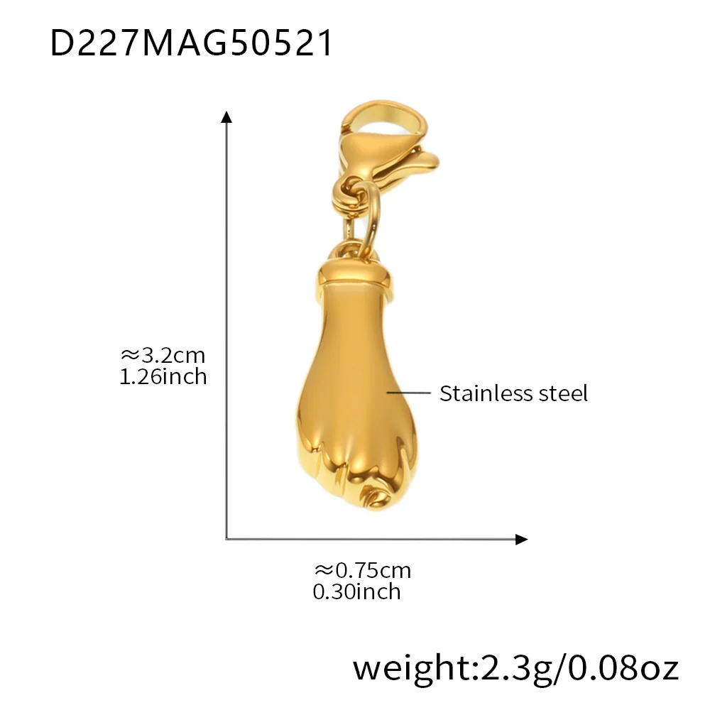 Wholesale Diy Ferris Wheel Zircon Oil Drop Geometric Stainless Steel Electroplated Bracelet And Anklet Set For Women - Image 55