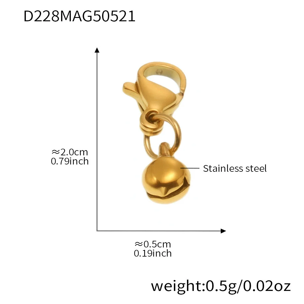 Wholesale Diy Ferris Wheel Zircon Oil Drop Geometric Stainless Steel Electroplated Bracelet And Anklet Set For Women - Image 56