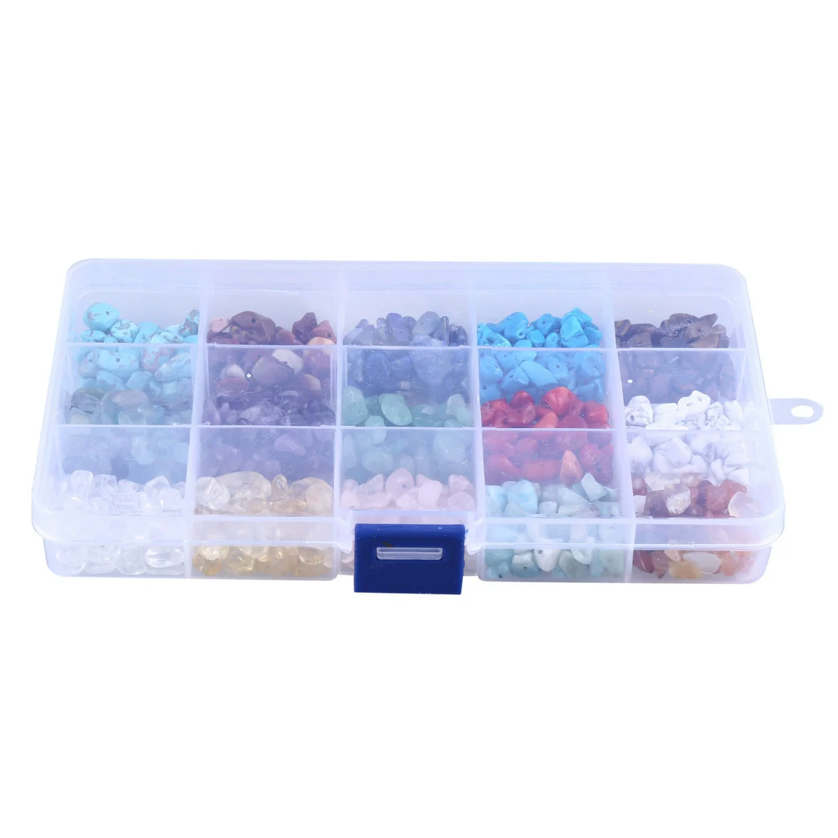 Wholesale Diy Jewelry Accessories Set Handmade Gravel Bead Bracelet Stone Material Irregular Grid - Image 4
