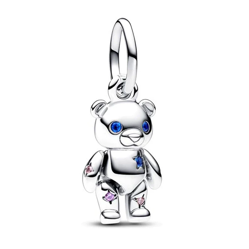 Wholesale Diy Jewelry Loose Beads Metal Electroplated Totem Pattern Hot Air Balloon Cartoon Animal Beads - Image 19